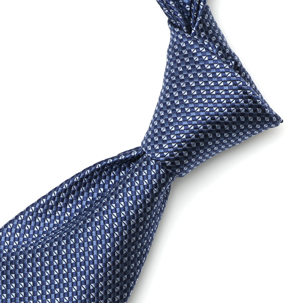  フランコスパダ ネクタイ ブランド シルク 無地 ブルー ネイビー 青色 化粧箱付き 高級 結婚式 披露宴 スーツ ビジネス フォーマル 30代 40代 50代 60代 シンプル おしゃれ かっこいい 西陣織 京丹後 Franco Spada