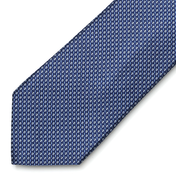  フランコスパダ ネクタイ ブランド シルク 無地 ブルー ネイビー 青色 化粧箱付き 高級 結婚式 披露宴 スーツ ビジネス フォーマル 30代 40代 50代 60代 シンプル おしゃれ かっこいい 西陣織 京丹後 Franco Spada