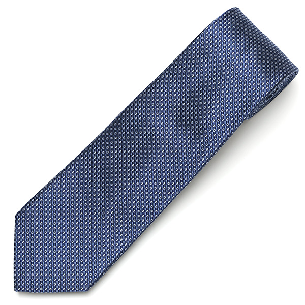  フランコスパダ ネクタイ ブランド シルク 無地 ブルー ネイビー 青色 化粧箱付き 高級 結婚式 披露宴 スーツ ビジネス フォーマル 30代 40代 50代 60代 シンプル おしゃれ かっこいい 西陣織 京丹後 Franco Spada