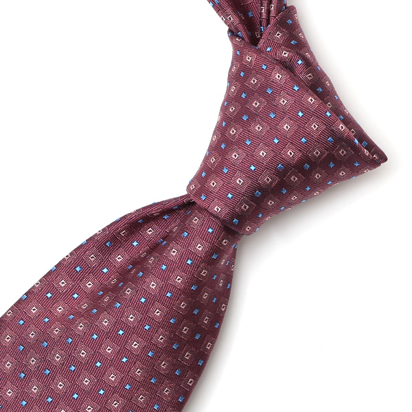  フランコスパダ ネクタイ ドット 小紋柄 日本製 ブランド シルク レッド ワイン 赤色 化粧箱付き ギフト プレゼント 30代 40代 50代 60代 就職祝い 進学祝い 結婚式 披露宴 スーツ ビジネス フォーマル 高級 西陣織 京丹後 Franco Spada