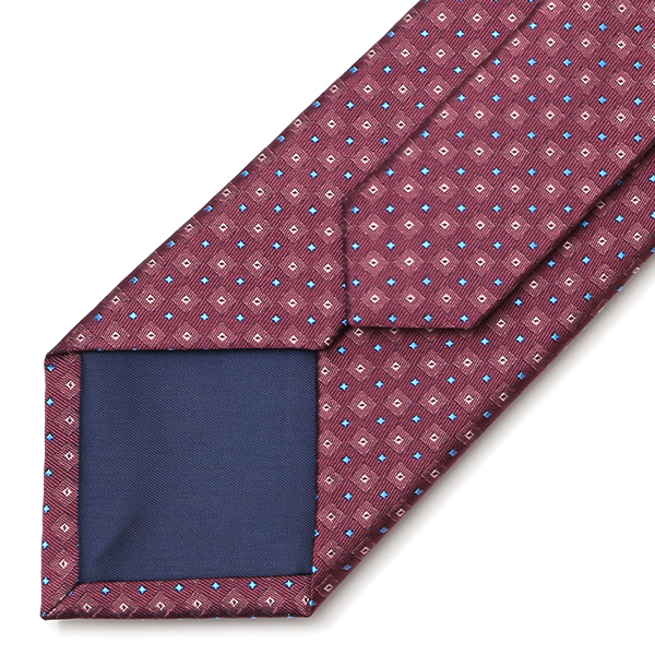  フランコスパダ ネクタイ ドット 小紋柄 日本製 ブランド シルク レッド ワイン 赤色 化粧箱付き ギフト プレゼント 30代 40代 50代 60代 就職祝い 進学祝い 結婚式 披露宴 スーツ ビジネス フォーマル 高級 西陣織 京丹後 Franco Spada