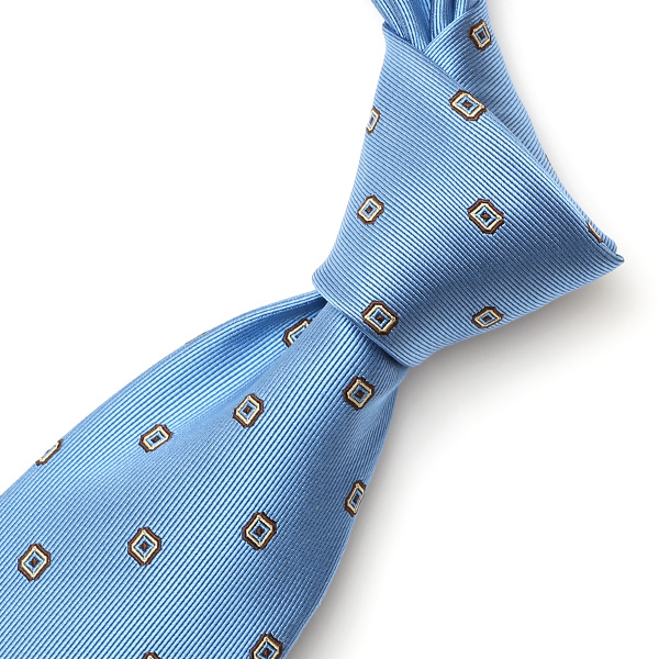  フランコスパダ ネクタイ 小紋柄 ドット 日本製 ブランド シルク ブルー ネイビー 青色 化粧箱付き シンプル プレゼント ギフト 結婚式 披露宴 お祝い スーツ ビジネス フォーマル 高級 30代 40代 50代 60代 おしゃれ かっこいい 西陣織  Franco Spada