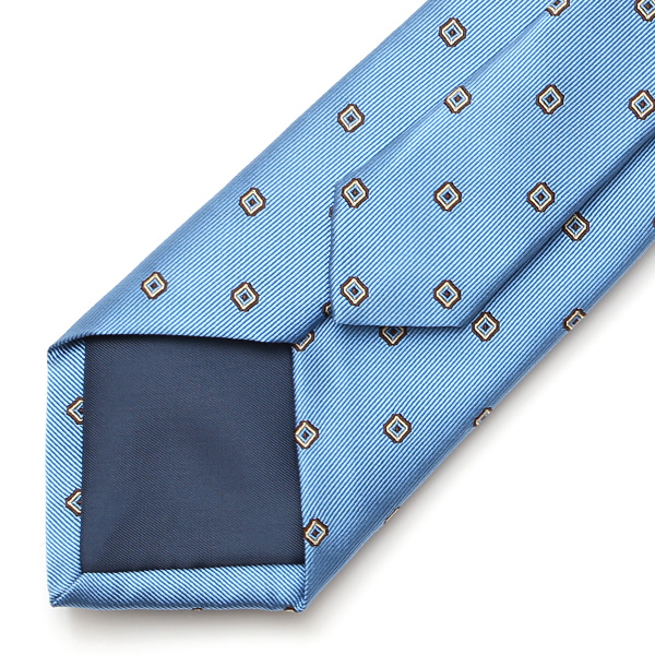  フランコスパダ ネクタイ 小紋柄 ドット 日本製 ブランド シルク ブルー ネイビー 青色 化粧箱付き シンプル プレゼント ギフト 結婚式 披露宴 お祝い スーツ ビジネス フォーマル 高級 30代 40代 50代 60代 おしゃれ かっこいい 西陣織  Franco Spada