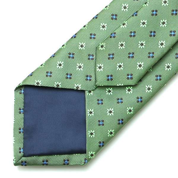  フランコスパダ ネクタイ 小花柄 花柄 小紋柄 日本製 ブランド グリーン 緑色 プレゼント ギフト 化粧箱付き 結婚式 披露宴 スーツ ビジネス フォーマル 高級 30代 40代 50代 60代 シンプル 使いやすい 合わせやすい 就職祝い Franco Spada