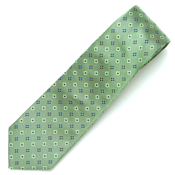  フランコスパダ ネクタイ 小花柄 花柄 小紋柄 日本製 ブランド グリーン 緑色 プレゼント ギフト 化粧箱付き 結婚式 披露宴 スーツ ビジネス フォーマル 高級 30代 40代 50代 60代 シンプル 使いやすい 合わせやすい 就職祝い Franco Spada