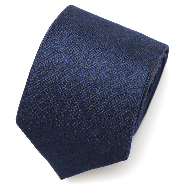 フランコ スパダ(Franco Spada) 無地 手縫い ネクタイ [fra0080] ネイビー