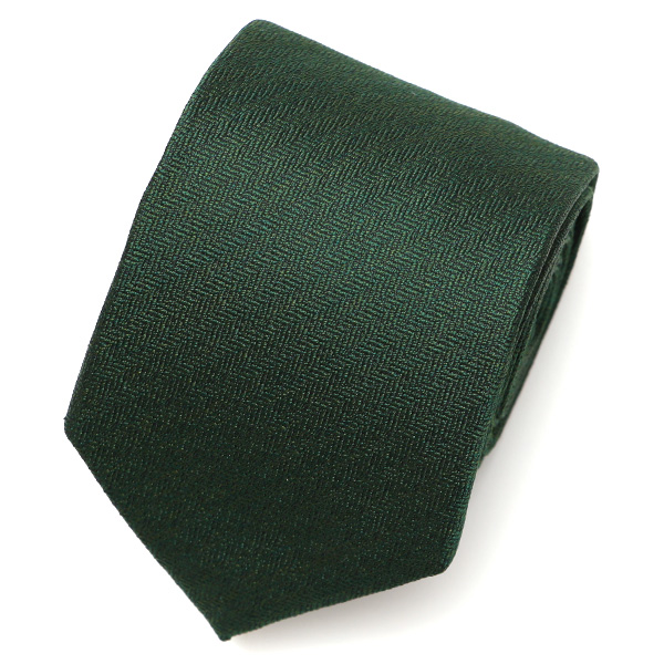 フランコ スパダ(Franco Spada) 無地 手縫い ネクタイ [fra0080] グリーン