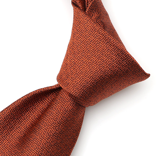  フランコスパダ ネクタイ 無地 京都産 シルク100％ 日本製 ブランド 手縫い 結婚式 化粧箱付き オレンジ 橙色 ビジネス 仕事 披露宴 スーツ フォーマル 30代 40代 50代 60代 シンプル おしゃれ 高級 かっこいい 西陣織 京丹後 Franco Spada