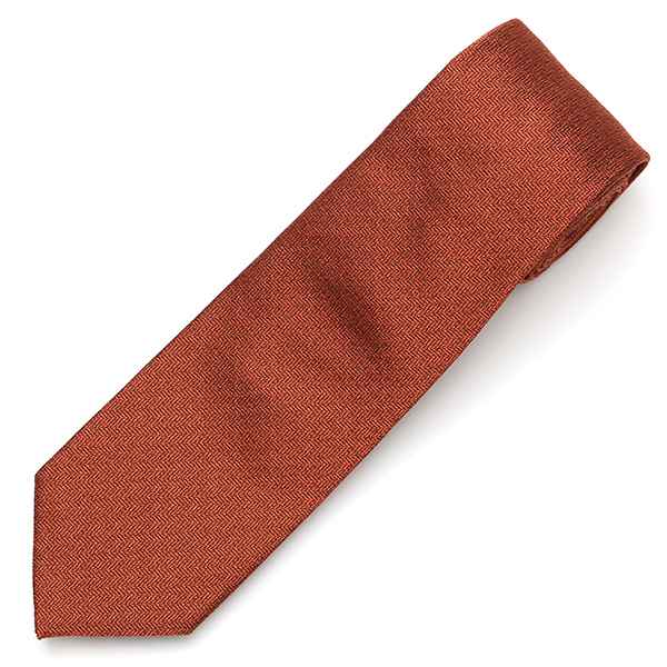  フランコスパダ ネクタイ 無地 京都産 シルク100％ 日本製 ブランド 手縫い 結婚式 化粧箱付き オレンジ 橙色 ビジネス 仕事 披露宴 スーツ フォーマル 30代 40代 50代 60代 シンプル おしゃれ 高級 かっこいい 西陣織 京丹後 Franco Spada