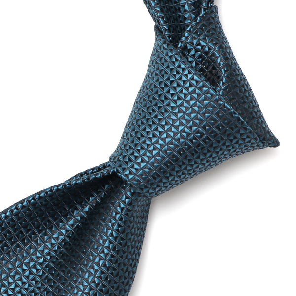  ネクタイ 無地 ターコイズ ブルー ネイビー 青色 日本製 ブランド シルク 100％ 仕事 ビジネス 結婚式 披露宴 フランコスパダ Franco Spada