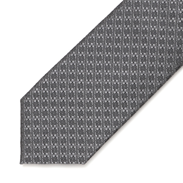  ネクタイ 無地 千鳥 ブラウン 茶 茶色 日本製 ブランド シルク 100％ 仕事 ビジネス 結婚式 披露宴 フランコスパダ Franco Spada