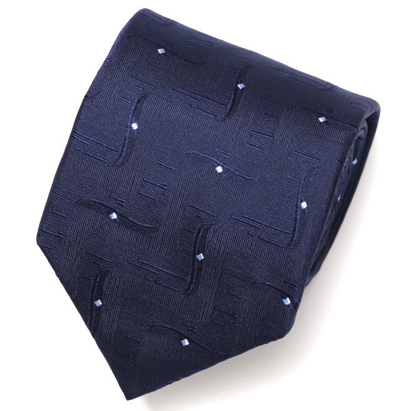 Franco Spada(フランコ スパダ) ヴィンテージ ジオメトリック 総柄 [fra0089] ネイビー