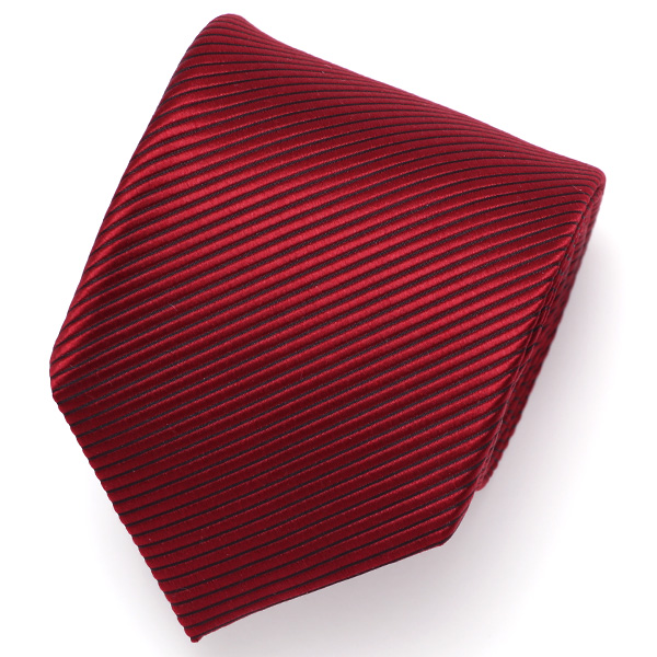 Franco Spada(フランコ スパダ) 無地 手縫い 共裏地 ネクタイ [fra0092] ワインレッド