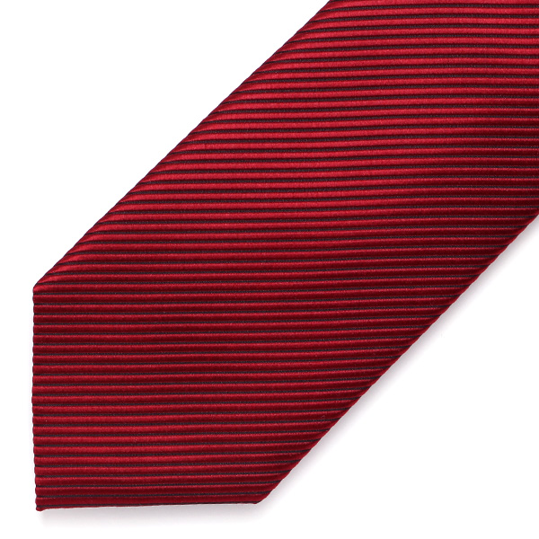  ネクタイ 日本製 手縫い 共裏地 シルク100％ 無地 レッド ワイン 赤色 ビジネス 仕事 フォーマル 結婚式 披露宴 パーティー 男性 メンズ 高級 プレゼント ギフト 化粧箱付き 30代 40代 50代 60代 フランコ スパダ Franco Spada