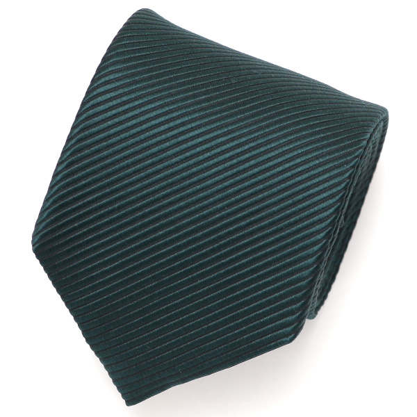 Franco Spada(フランコ スパダ) 無地 手縫い 共裏地 ネクタイ [fra0092] ブリティッシュグリーン