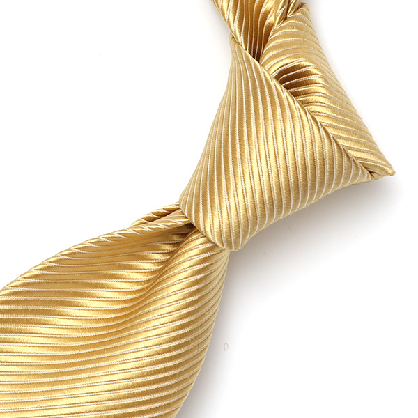  ネクタイ 日本製 手縫い 共裏地 シルク100％ 無地 ゴールド 金色 ビジネス 仕事 フォーマル 結婚式 披露宴 パーティー 男性 メンズ 高級 プレゼント ギフト 化粧箱付き 30代 40代 50代 60代 フランコ スパダ Franco Spada