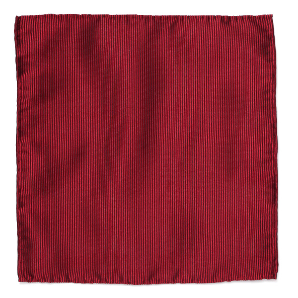  ポケットチーフ 日本製 ハンドロール 手縫い シルク100％ 無地 レッド ワイン 赤色 ポケットスクエア ビジネス 仕事 フォーマル 結婚式 披露宴 パーティー 男性 メンズ 高級 プレゼント ギフト 30代 40代 50代 60代 フランコ スパダ Franco Spada