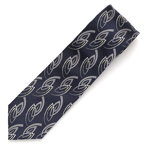 ネクタイ 日本製 手縫い 共裏地 シルク100% ジオメトリック ペイズリー柄 ブルー ネイビー 青色 ビジネス 仕事 結婚式 披露宴 パーティー 男性 メンズ 高級 プレゼント ギフト 化粧箱付き 30代 40代 50代 60代 フランコ スパダ Franco Spada
