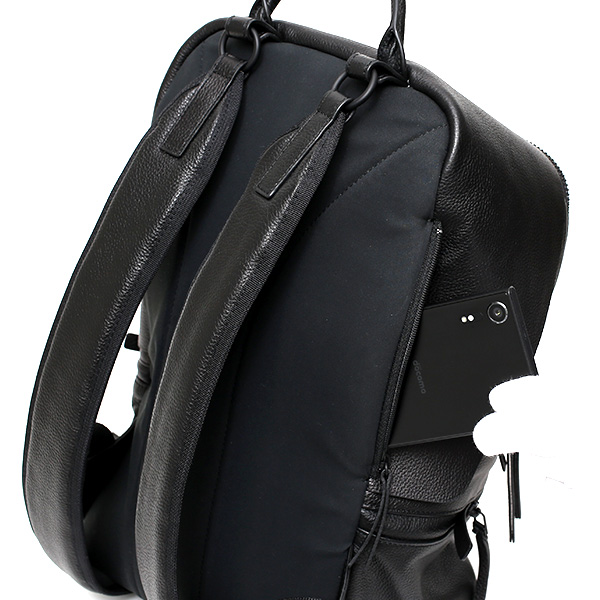  リュック メンズ ブランド 本革 レザー おしゃれ 小さめ バックパック デイパック リュックサック ブラック 黒 黒色 レディース ビジネスバッグ 高級 シンプル 軽量 A4 通勤 通学 鞄 ガレリアント(GALLERIANT)