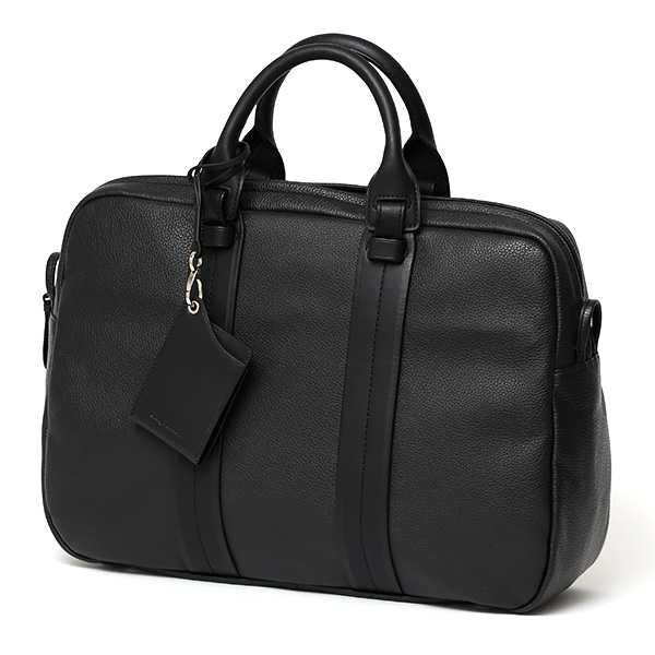  ビジネスバッグ ブリーフケース メンズ 本革 2WAY A4 B4 レザー メンズバッグ ショルダー付 皮 鞄 ブラック 黒 黒色 PCバッグ 大容量 自立 PC 収納 軽量 トート 通勤 通学 出張 カバン ガレリアント(GALLERIANT)