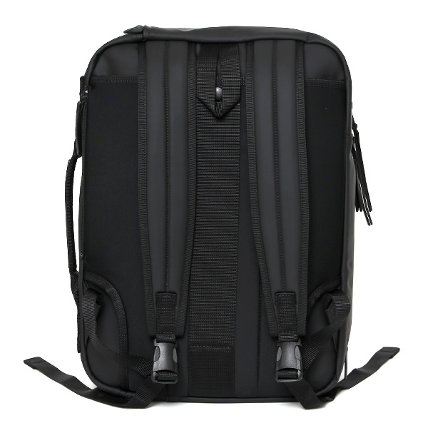  ビジネスリュック コンパクト メンズ 3way バックパック ショルダーベルト 付き 大容量 軽量 薄マチ 防水 ブラック 黒 黒色 バックパック ブリーフケース A4 通勤 通学 出張 鞄 ブランド ガレリアント(GALLERIANT)