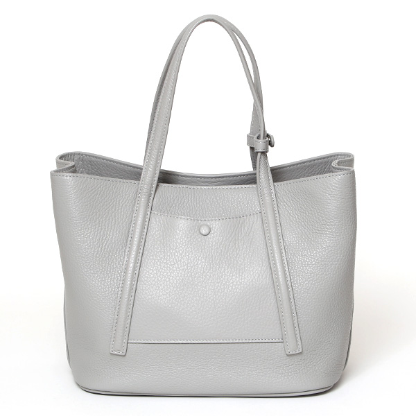 ガレリアント(GALLERIANT) レザー ミニ トートバッグ グレー