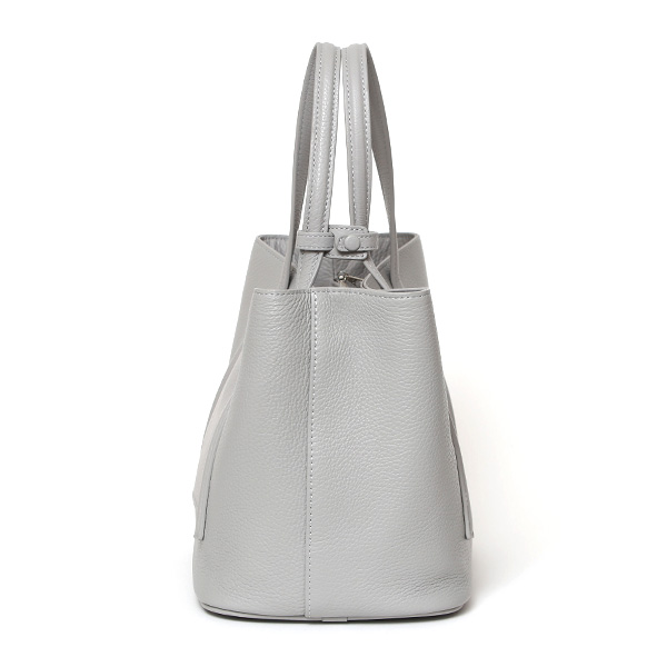 ミニトートバッグ メンズ ブランド トート 小さめ レディース レザー おしゃれ コンパクト 無地 グレー グレイ 灰色 男性 女性 ビジネス お弁当箱 ペットボトル 収納 本革 トートバッグ ミニ 鞄 ガレリアント(GALLERIANT)