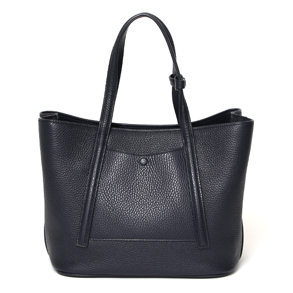 ガレリアント(GALLERIANT) レザー ミニ トートバッグ ネイビー