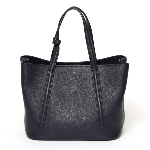  ミニトートバッグ メンズ ブランド トート 小さめ レディース レザー おしゃれ コンパクト 無地 ブルー ネイビー 青色 男性 女性 ビジネス お弁当箱 ペットボトル 収納 本革 トートバッグ ミニ 鞄 ガレリアント(GALLERIANT)