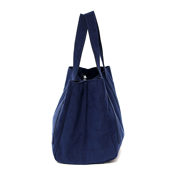  ミニトート メンズ レディース 小さめ 洗える バッグ 軽い スエード シンプル かばん おしゃれ ブルー ネイビー 青色 お弁当 バッグ トートバッグ ブランド 自立 ペットボトル 収納 通勤 通学 鞄 ガレリアント(GALLERIANT)