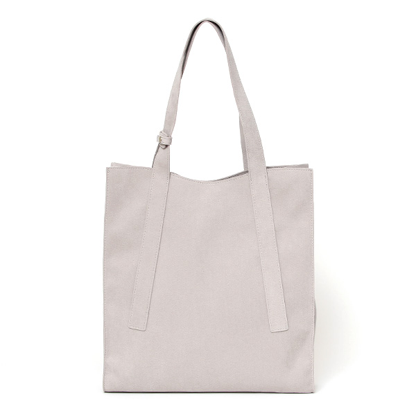  トートバッグ メンズ ブランド スエード 洗濯可能 レディース バッグ かわいい 軽い おしゃれ ライトグレー グレー グレイ 灰色 A4サイズ トート 仕事用 通勤 通学 男性 女性 洗える かばん エコ素材 鞄 ガレリアント(GALLERIANT)