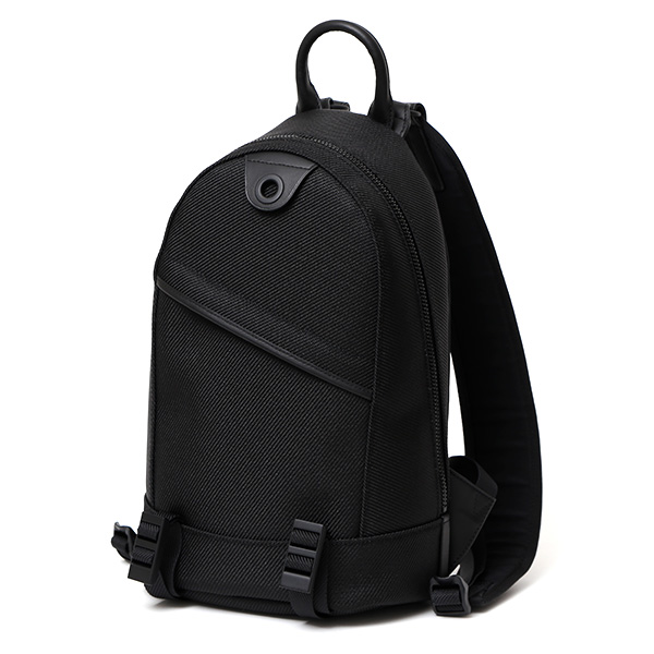  リュック ミリタリー ナイロン メンズ コンパクト 小さめ バックパック ブランド デイパック 撥水 軽量 ブラック 黒 黒色 カジュアル リュックサック 大人 30代 40代 ギガホールド GGA-2370 ガレリアント(GALLERIANT)