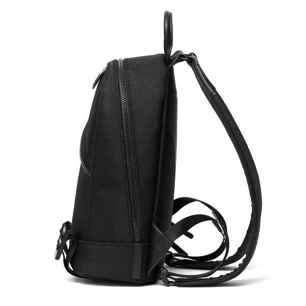  リュック ミリタリー ナイロン メンズ コンパクト 小さめ バックパック ブランド デイパック 撥水 軽量 ブラック 黒 黒色 カジュアル リュックサック 大人 30代 40代 ギガホールド GGA-2370 ガレリアント(GALLERIANT)