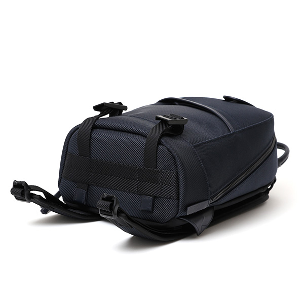  リュック ミリタリー ナイロン メンズ コンパクト 小さめ バックパック ブランド デイパック 撥水 軽量 ブルー ネイビー 青色 カジュアル リュックサック 大人 30代 40代 ギガホールド GGA-2370 ガレリアント(GALLERIANT)