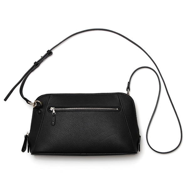 ガレリアント(GALLERIANT) レザーショルダーバッグ ブラック