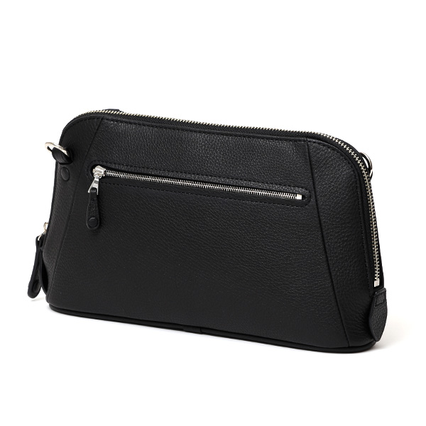 ショルダーバッグ メンズ ウォレットショルダー クラッチ レザー ブランド 冠婚葬祭 鞄 おしゃれ ブラック 黒 黒色 サコッシュ レディース 本革 ネックウォレット プレゼント ギフト ストラップ ガレリアント(GALLERIANT)