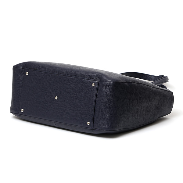 ビジネストート メンズ トートバッグ ブランド 本革 レザー ファスナー付き 上品 大容量 通勤 通学 鞄 ブルー ネイビー 青色 レディース カジュアル オフィス PC収納 バッグ おしゃれ シンプル 男女兼用 ガレリアント(GALLERIANT)