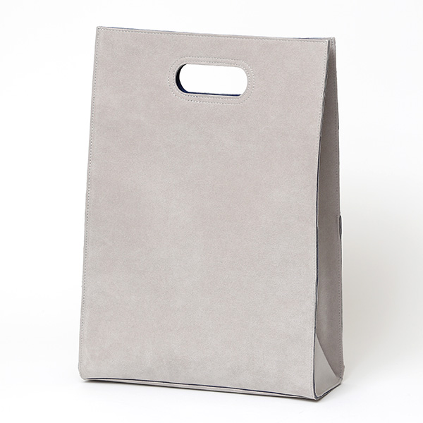  クラッチバッグ トート ショッパー メンズ レディース 洗濯可能 バッグ ウォッシャブル スエード ライトグレー グレー グレイ 灰色 コンパクト おしゃれ ギフト 東レ 新素材 日本製 ブランド GGF-2403 ガレリアント(GALLERIANT)