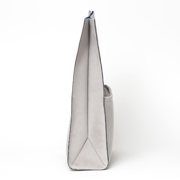  クラッチバッグ トート ショッパー メンズ レディース 洗濯可能 バッグ ウォッシャブル スエード ライトグレー グレー グレイ 灰色 コンパクト おしゃれ ギフト 東レ 新素材 日本製 ブランド GGF-2403 ガレリアント(GALLERIANT)