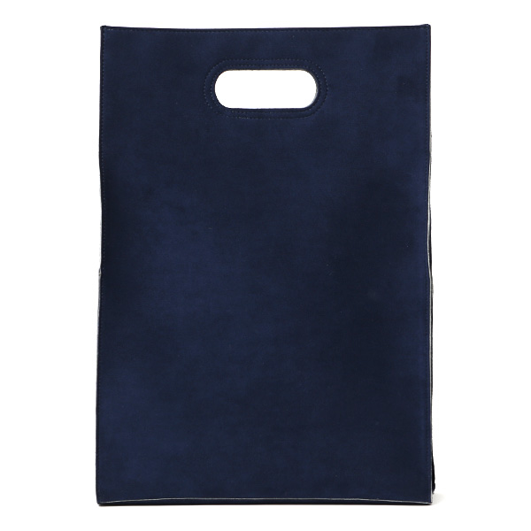 ガレリアント(GALLERIANT) ダブルフェイススエードショッパー ネイビー