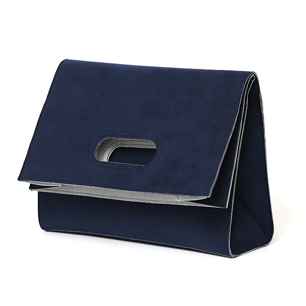  クラッチバッグ トート ショッパー メンズ レディース 洗濯可能 バッグ ウォッシャブル スエード ブルー ネイビー 青色 コンパクト おしゃれ ギフト 東レ 新素材 日本製 ブランド GGF-2403 ガレリアント(GALLERIANT)