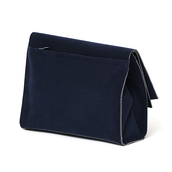  クラッチバッグ トート ショッパー メンズ レディース 洗濯可能 バッグ ウォッシャブル スエード ブルー ネイビー 青色 コンパクト おしゃれ ギフト 東レ 新素材 日本製 ブランド GGF-2403 ガレリアント(GALLERIANT)