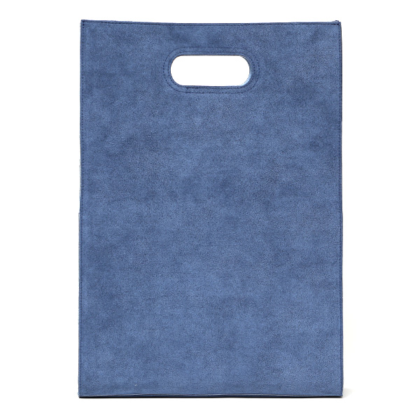 ガレリアント(GALLERIANT) ダブルフェイススエードショッパー ブルーグレー