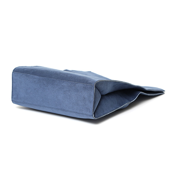 クラッチバッグ トート ショッパー メンズ レディース 洗濯可能 バッグ ウォッシャブル スエード ブルー ネイビー 青色 コンパクト おしゃれ ギフト 東レ 新素材 日本製 ブランド GGF-2403 ガレリアント(GALLERIANT)