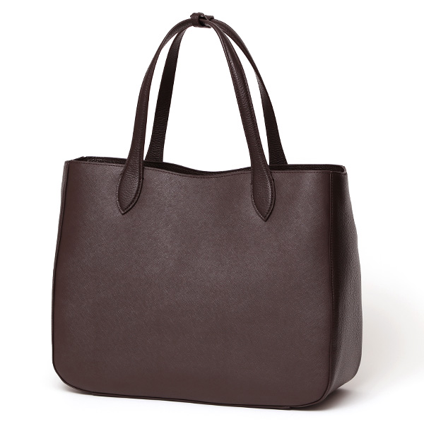  トートバッグ メンズ 本革 ビジカジ 軽い トート サフィアーノ レザー A4収納 パソコン タブレット ブラウン 茶 茶色 シンプル 大容量 カジュアル バッグ おしゃれ 男女兼用 GLS-3833 ガレリアント(GALLERIANT)