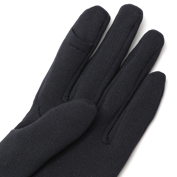  手袋 メンズ 日本製 ブランド 防寒 暖かい スマホ対応 通気性 手洗い可能 ブラック 黒 黒色 handson grip ハンズオングリップ Hobo GRID POLARTEC ポーラテック おしゃれ 蒸れない 指出し タッチパネル 操作可能 通勤 スーツ 伸縮性 男性