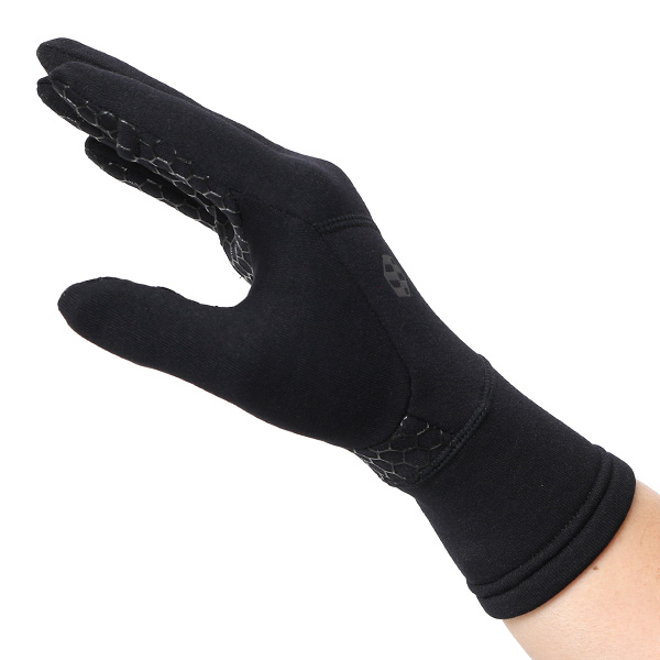  手袋 メンズ 日本製 ブランド 防寒 暖かい スマホ対応 通気性 手洗い可能 ブラック 黒 黒色 handson grip ハンズオングリップ Liberty POLARTEC ポーラテック おしゃれ 蒸れない 指出し タッチパネル 操作可能 滑り止め アウトドア 伸縮性 男性