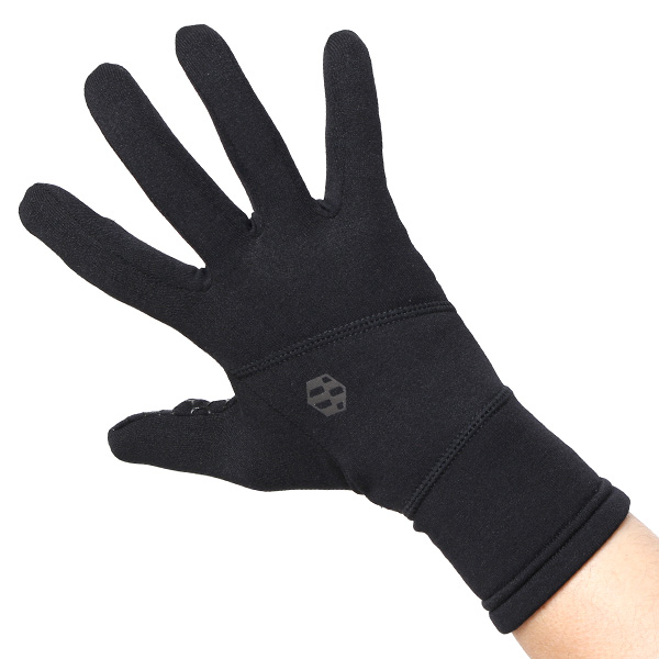  手袋 メンズ 日本製 ブランド 防寒 暖かい スマホ対応 通気性 手洗い可能 ブラック 黒 黒色 handson grip ハンズオングリップ Liberty POLARTEC ポーラテック おしゃれ 蒸れない 指出し タッチパネル 操作可能 滑り止め アウトドア 伸縮性 男性