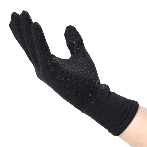  手袋 メンズ 日本製 ブランド 防寒 暖かい スマホ対応 通気性 手洗い可能 ブラック 黒 黒色 handson grip ハンズオングリップ Liberty POLARTEC ポーラテック おしゃれ 蒸れない 指出し タッチパネル 操作可能 滑り止め アウトドア 伸縮性 男性