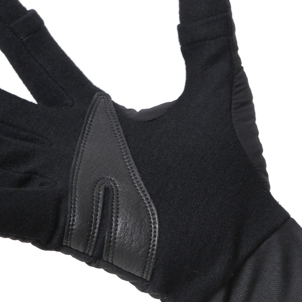  手袋 メンズ 日本製 ブランド 防寒 暖かい スマホ対応 通気性 手洗い可能 ブラック 黒 黒色 handson grip ハンズオングリップ Breezy POLARTEC ポーラテック おしゃれ 蒸れない 指出し タッチパネル 操作可能 自転車 サイクリング 伸縮性 男性